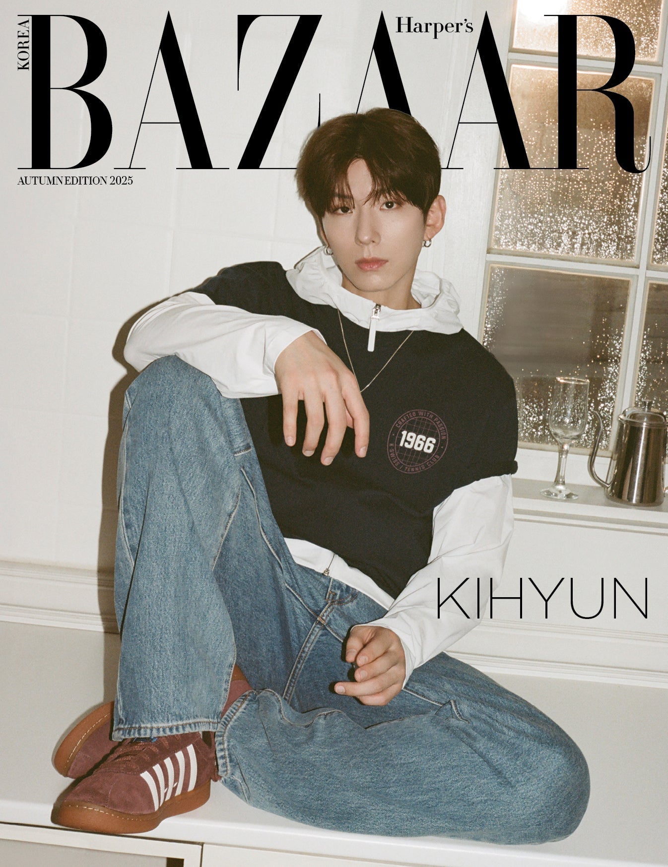 MONSTA X - BAZAAR MAGAZINE 2025 AUTUMN EDITION ISSUE COVER C - COKODIVE