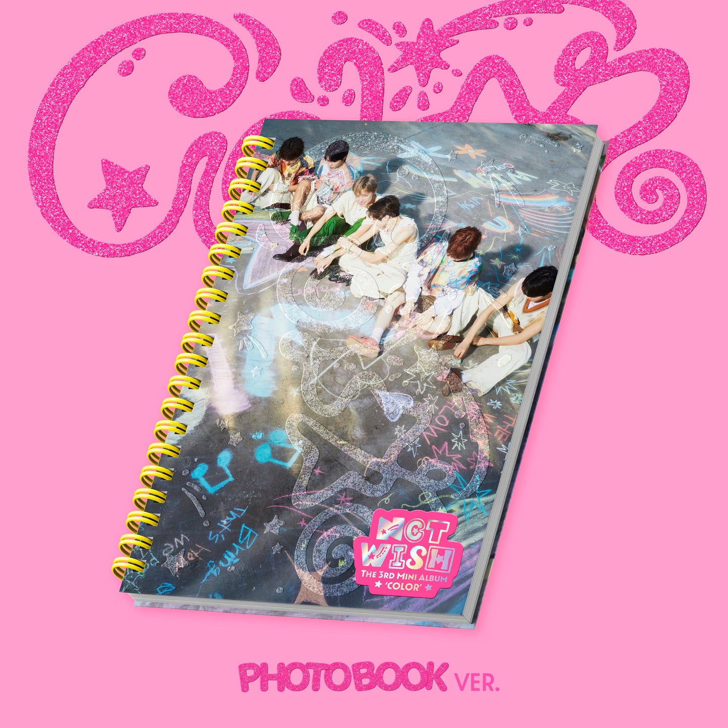 NCT WISH - COLOR 3RD MINI ALBUM PHOTOBOOK VER