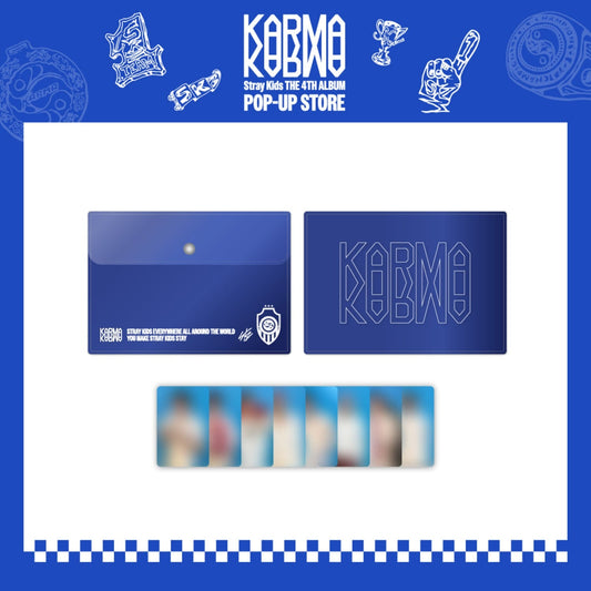 STRAY KIDS - KARMA POP UP STORE OFFICIAL MD PVC POUCH