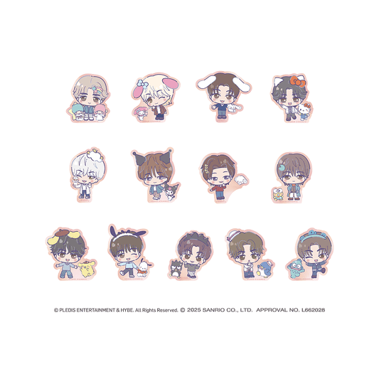 SEVENTEEN - SEVENTEEN X SANRIO CHARACTERS COLLABORATION OFFICIAL MD AURORA STICKER - COKODIVE