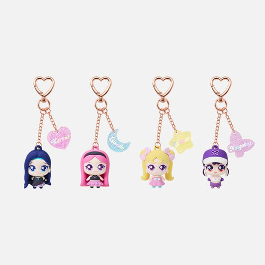 AESPA - TEENIEPING X AESPA COLLABORATION OFFICIAL MD FIGURE KEYRING CUTIE VER