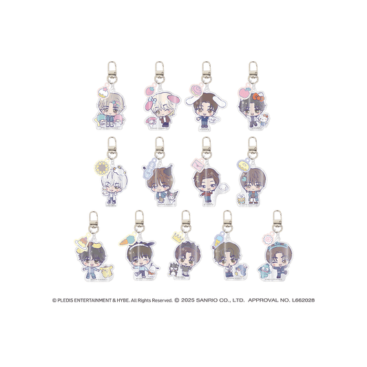 SEVENTEEN - SEVENTEEN X SANRIO CHARACTERS COLLABORATION OFFICIAL MD KEYCHAIN - COKODIVE