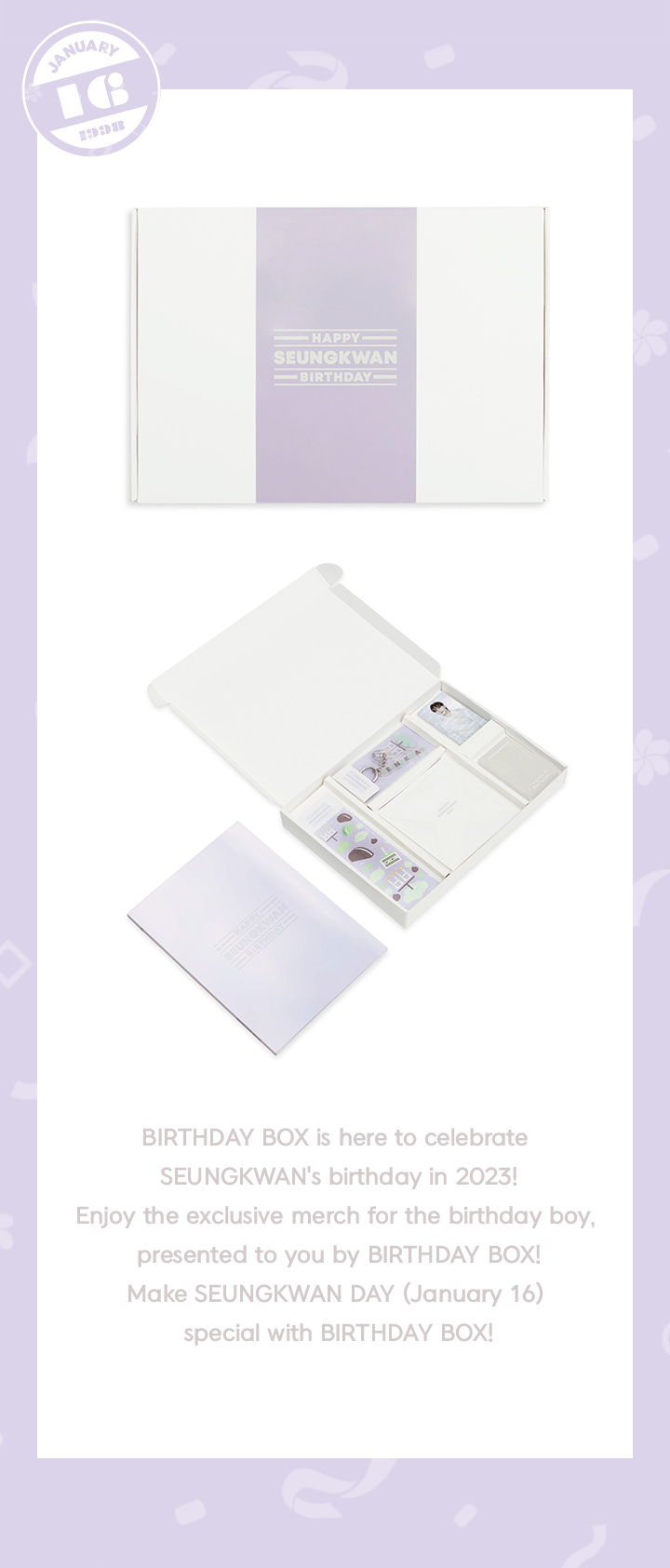 SEVENTEEN - HAPPY SEUNGKWAN DAY BIRTHDAY BOX VER.2 - COKODIVE