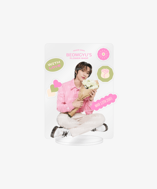 TXT - BEOMGYU'S FLOWER SHOP OFFICIAL MD ACRYLIC STAND - COKODIVE