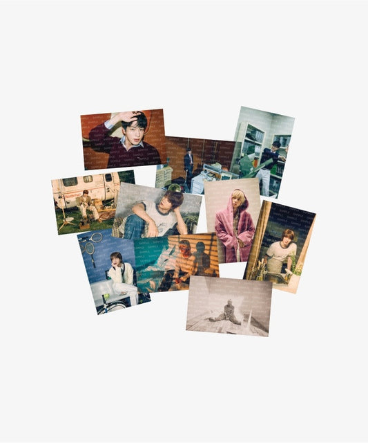 BTS JIN - HAPPY POP-UP : RUNNING WILD TO HAPPINESS OFFICIAL MD PRINTED PHOTO - COKODIVE