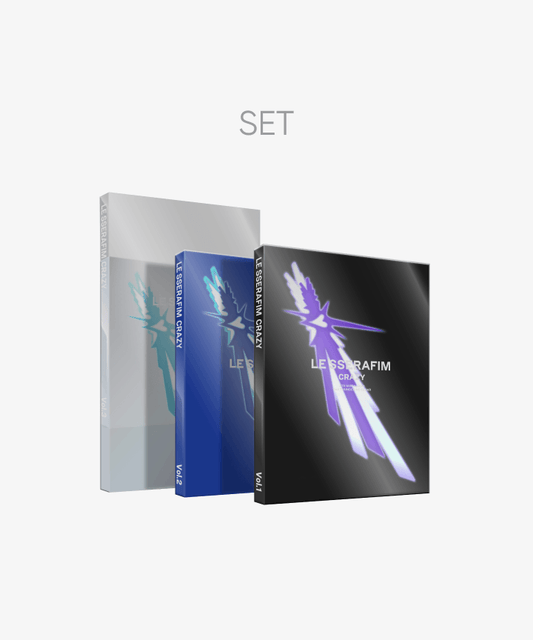 LE SSERAFIM - CRAZY 4TH MINI ALBUM WEVERSE SHOP GIFT PHOTOBOOK SET - COKODIVE