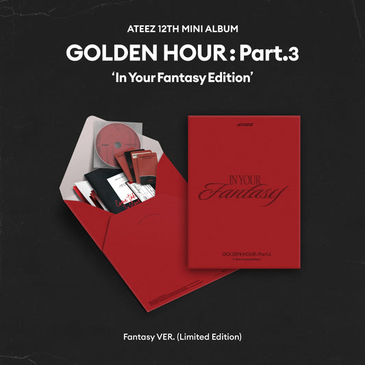 ATEEZ - GOLDEN HOUR : PART.3 IN YOUR FANTASY EDITION FANTASY VER (LIMITED EDITION) - COKODIVE