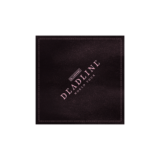 BLACKPINK - DEADLINE WORLD TOUR IN SEOUL OFFICIAL MD BANDANA - COKODIVE