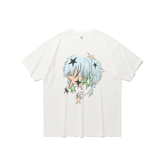 [2ND PRE-ORDER] TXT - THE STAR CHAPTER : TOGETHER OFFICIAL MD TXT X NICEGHOSTCLUB BIG T-SHIRT - COKODIVE