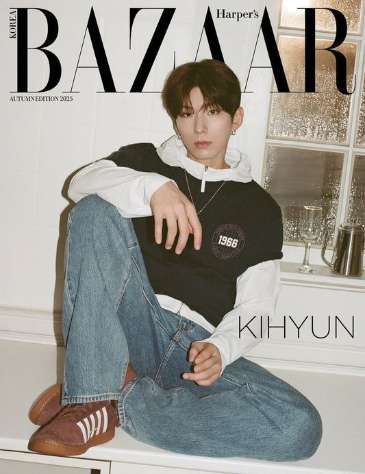 MONSTA X - BAZAAR MAGAZINE 2025 AUTUMN EDITION ISSUE COVER C - COKODIVE
