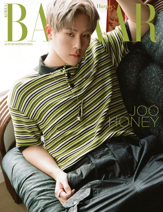 MONSTA X - BAZAAR MAGAZINE 2025 AUTUMN EDITION ISSUE COVER D - COKODIVE