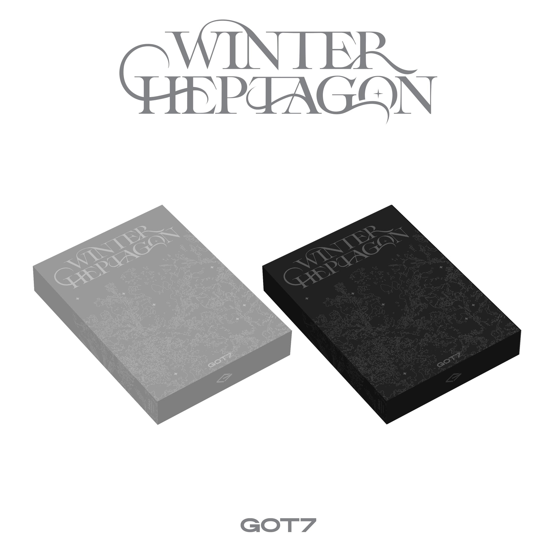 GOT7 - WINTER HEPTAGON MINI ALBUM STANDARD SET - COKODIVE