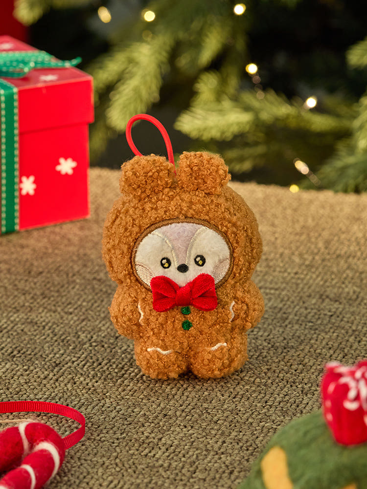 BT21 - MINI MININI PETIT HOLIDAY ORNAMENT DOLL KEYRING - COKODIVE