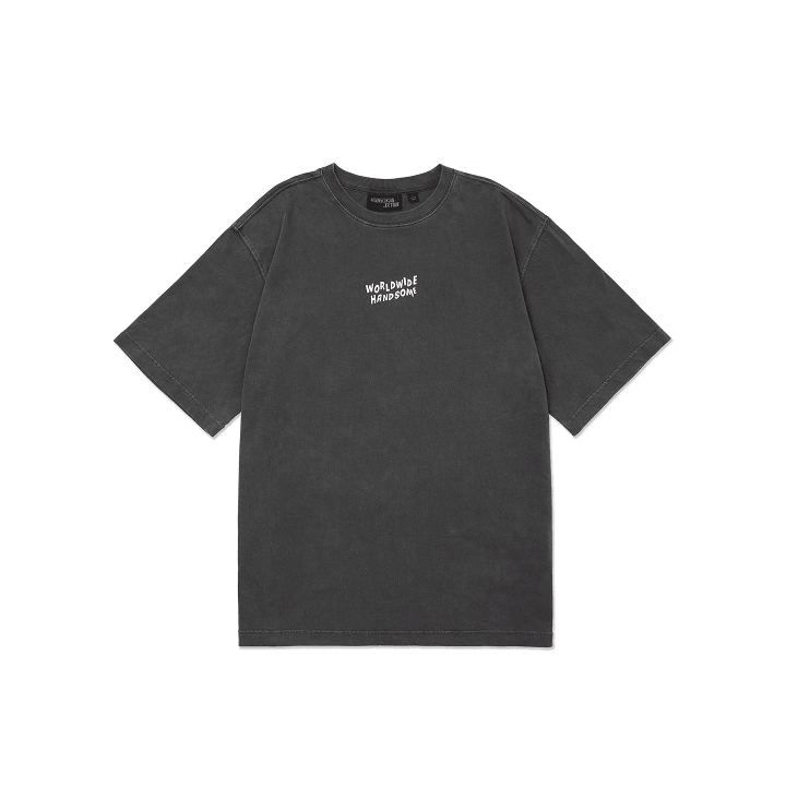 BTS JIN - RUNSEOKJIN OFFICIAL MD S/S T-SHIRT (DARK GREY) - COKODIVE