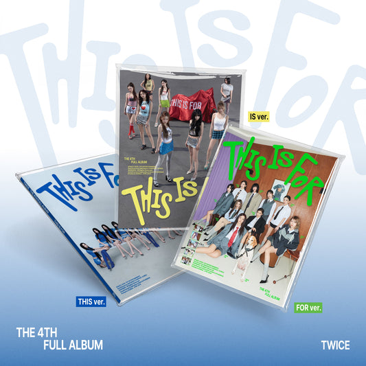 TWICE - THIS IS FOR 4TH FULL ALBUM FANS GIFT STANDARD RANDOM - COKODIVE