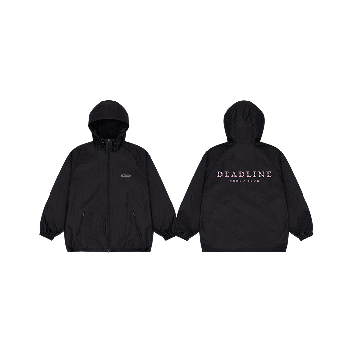 BLACKPINK - DEADLINE WORLD TOUR IN SEOUL OFFICIAL MD WINDBREAKER JACKET - COKODIVE