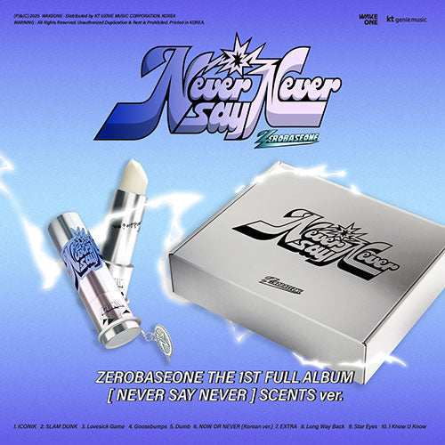 ZEROBASEONE - NEVER SAY NEVER 1ST FULL ALBUM SCENTS VER