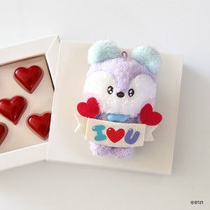 BT21 - ILOVEU MININI PLUSH KEYRING - COKODIVE