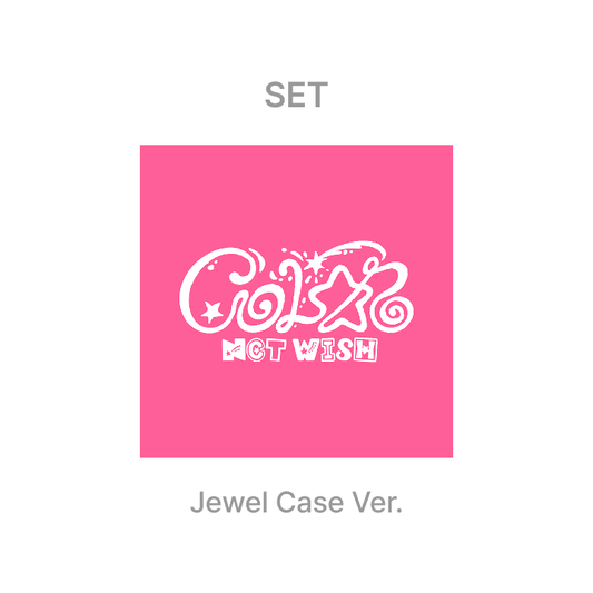 NCT WISH - COLOR 3RD MINI ALBUM WEVERSE SHOP GIFT JEWEL CASE VER SET - COKODIVE