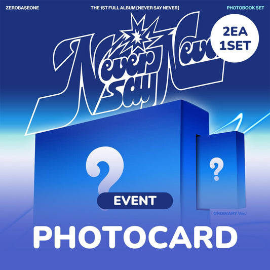 ZEROBASEONE - NEVER SAY NEVER 1ST FULL ALBUM WITHMUU GIFT PHOTOBOOK VER SET - COKODIVE
